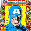 Captain America COMIC-Taschenbuch #1. Published by Condor in Germany.
