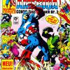 Captain America COMIC-Taschenbuch #3. Published by Condor in Germany.